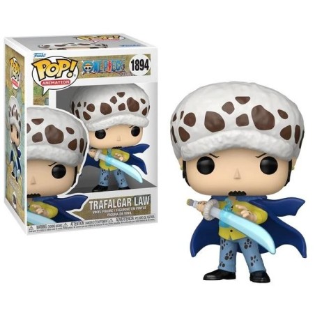 ONE PIECE - POP Animation N° 1894 - Trafalgar Law avec Blue Anesthesia 