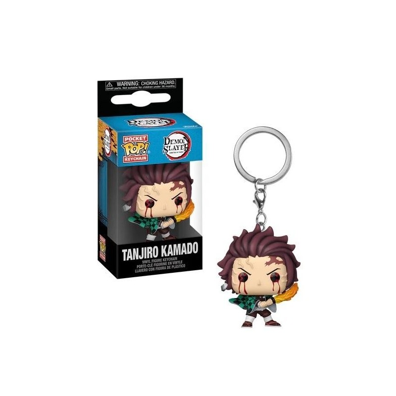 DEMON SLAYER - Pocket Pop Keychains - Tanjiro (Sun Breathing) 