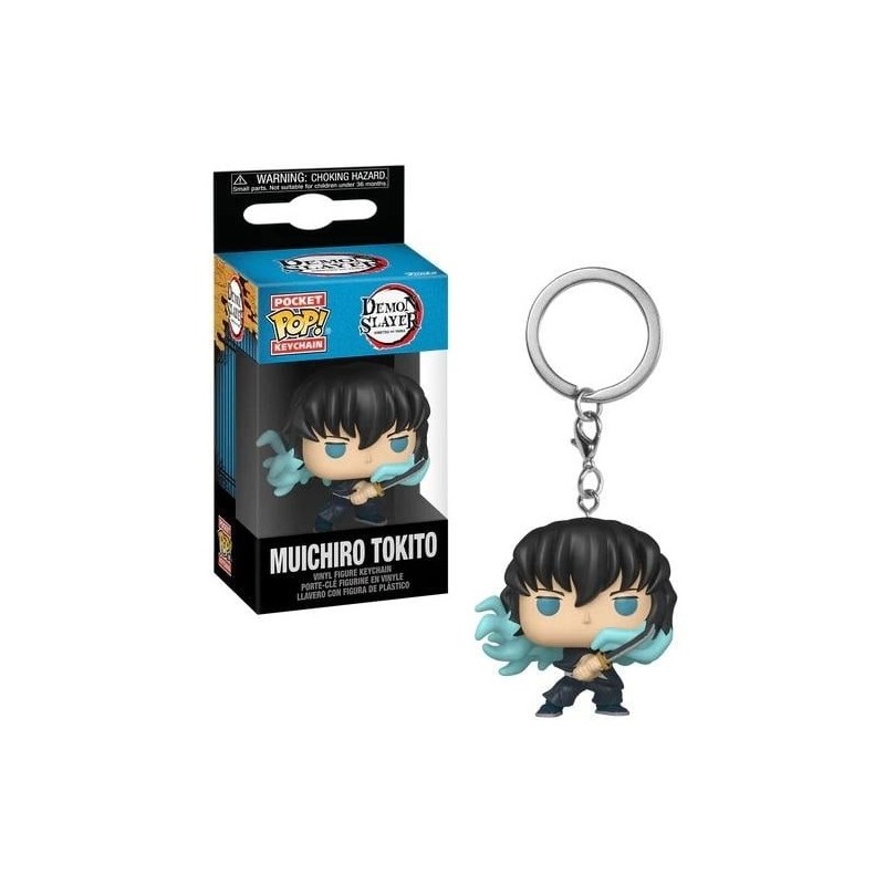 DEMON SLAYER - Pocket Pop Keychains - Muichiro (Attaque) 