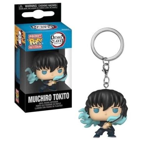 DEMON SLAYER - Pocket Pop Keychains - Muichiro (Attaque) 