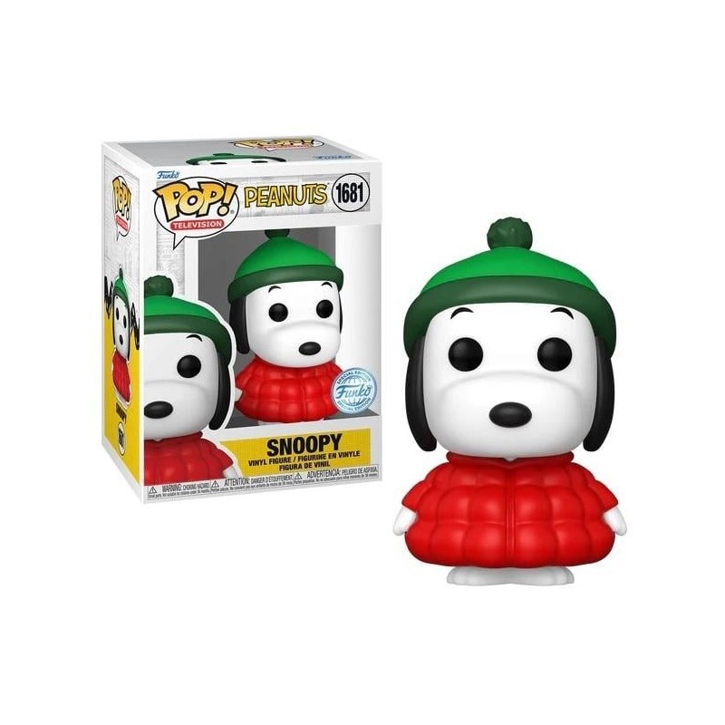 PEANUTS - POP Television N° 1681 - Snoopy in coat avec Chase 
