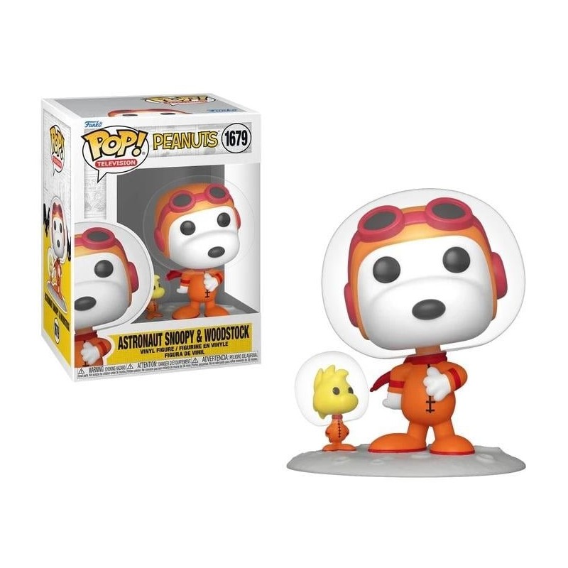 PEANUTS - POP Television N° 1679 - Astronaut Snoopy et Woodstock 