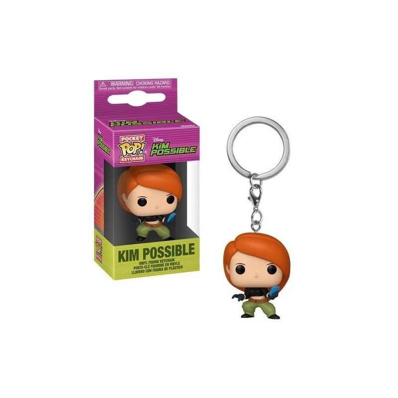 KIM POSSIBLE - Pocket Pop Keychains - Kim 