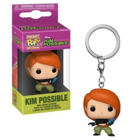 KIM POSSIBLE - Pocket Pop Keychains - Kim 