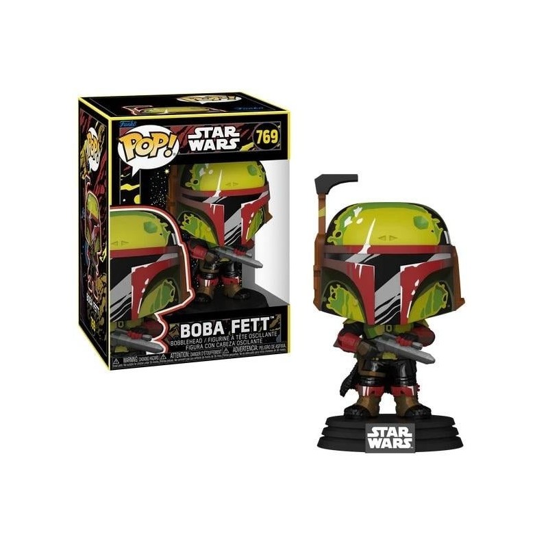 LE LIVRE DE BOBA FETT - POP Star Wars N° 769 - Boba Fett (Retro) 