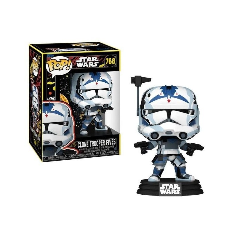 THE CLONE WARS - POP Star Wars N° 768 - Fives (Retro) 