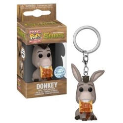 SHREK 30EME ANNIVERSAIRE - Pocket Pop Keychains - L'Ane 