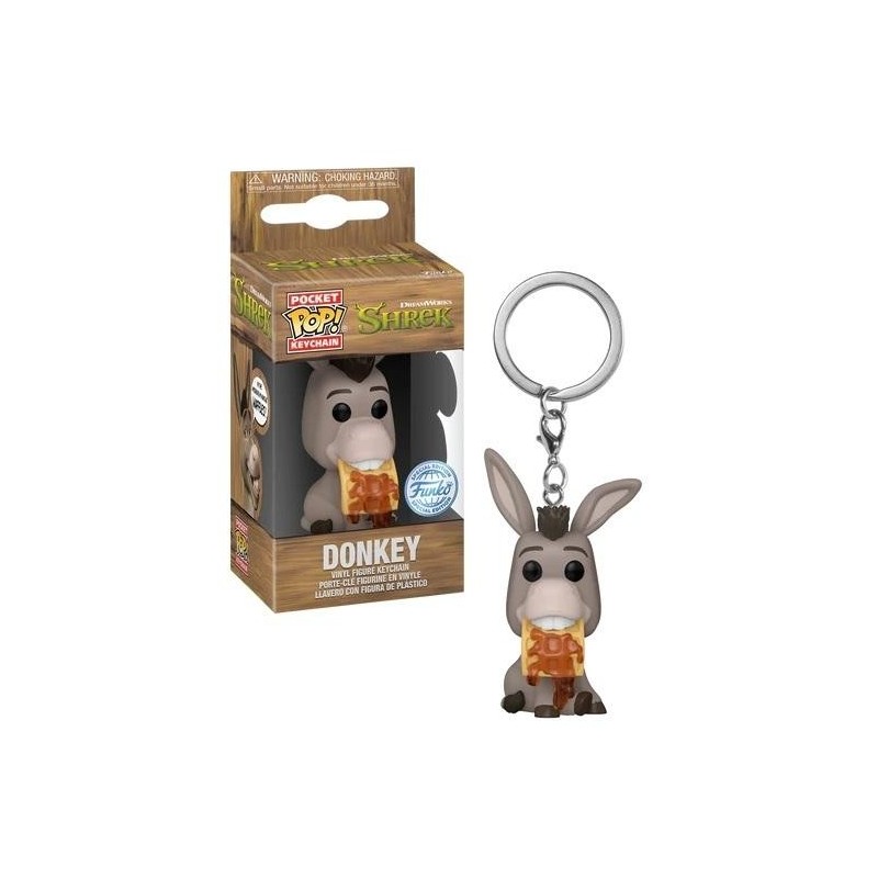 SHREK 30EME ANNIVERSAIRE - Pocket Pop Keychains - L'Ane 