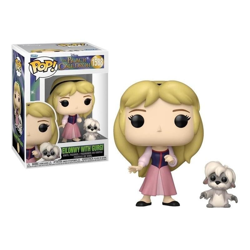 TARAM ET CHAUDRON MAGIQUE - POP & Buddy N° 1588 - Eilonwy avec Gurgi 