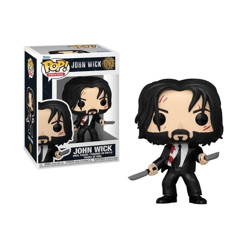 JOHN WICK - POP Movies N° 1763 - John Wick avec couteaux 