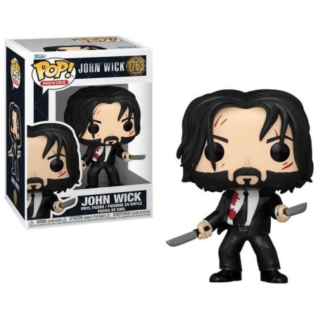JOHN WICK - POP Movies N° 1763 - John Wick avec couteaux 