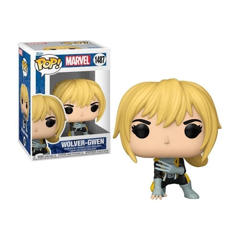 SPIDER-GWEN : GWENVERSE - POP Marvel N° 1487 - Wolver-Gwen 