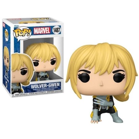 SPIDER-GWEN : GWENVERSE - POP Marvel N° 1487 - Wolver-Gwen 