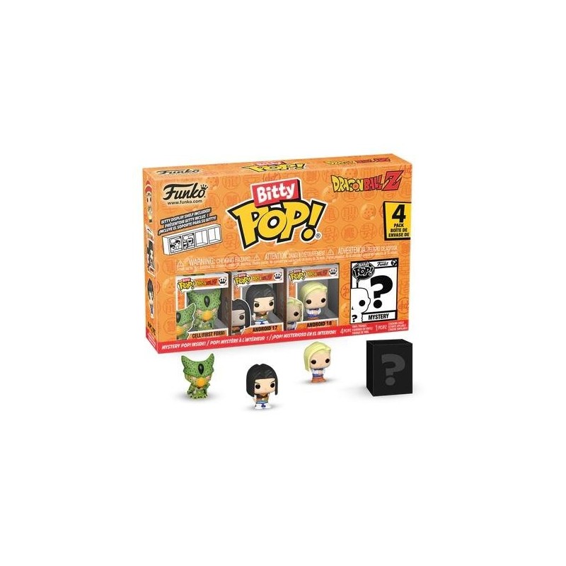 DRAGON BALL Z - Bitty Pop 4 Pack 2.5cm - Cell (First Form) 