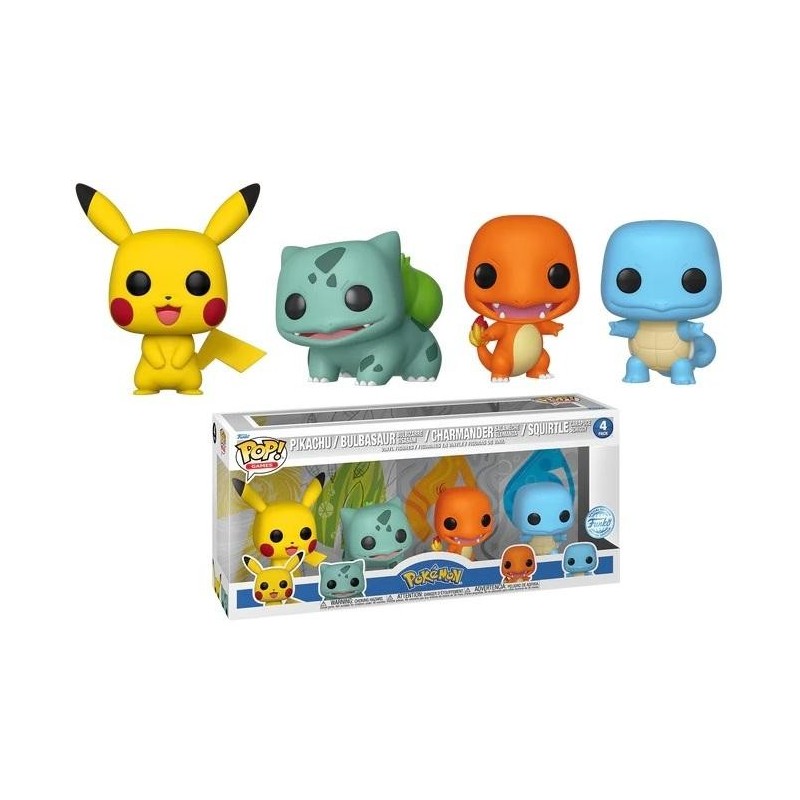 POKEMON - POP Games - Starters - Pack 4 