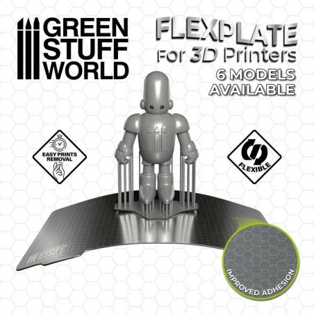 Plaques flexibles pour imprimantes 3D - 130x80mm
