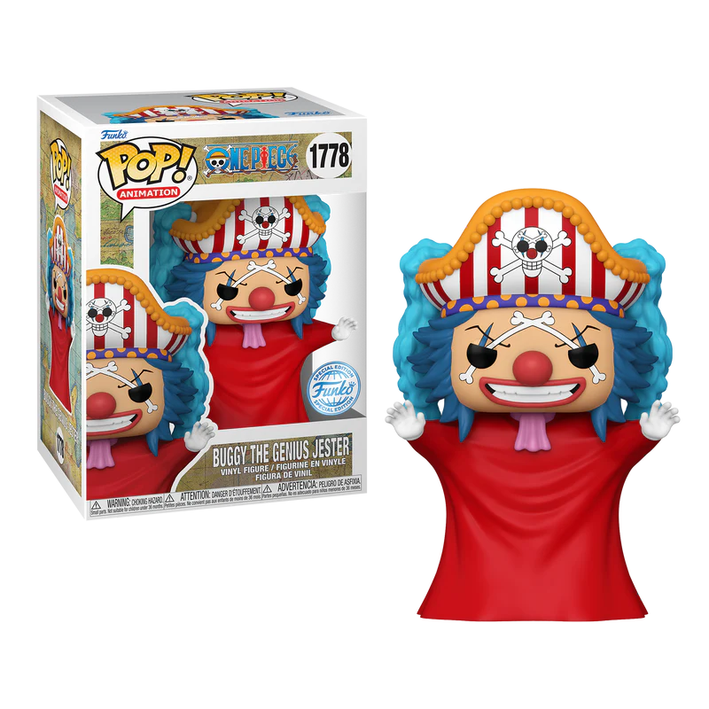 ONE PIECE - POP Animation N° 1778 - Buggy (Post Time-Skip) 