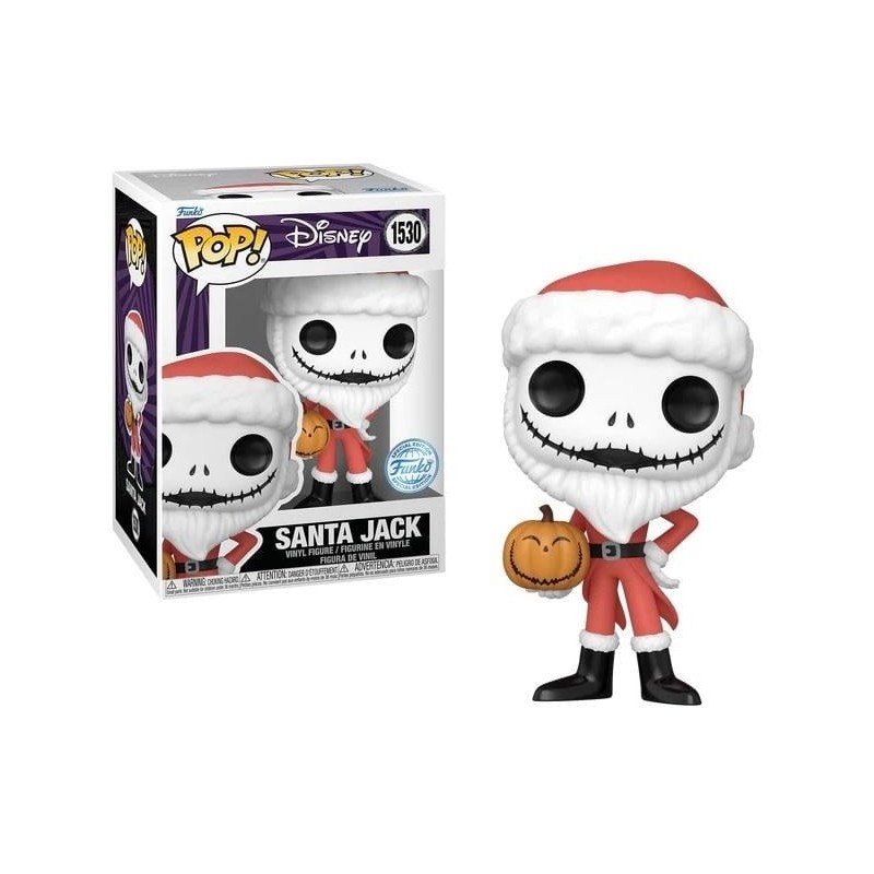 NBX - POP Disney N° 1530 - Santa Jack avec Jackolantern 