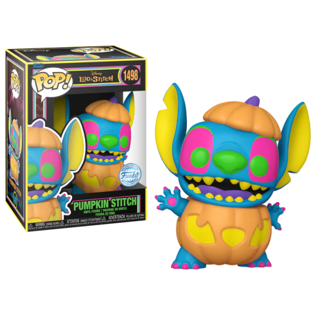 LILO & STITCH - POP Disney N° 1498 - Pumpkin Stitch (BLKLT) 