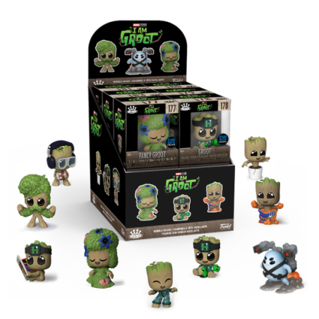 MARVEL - Groot Shorts - Vinyl Figures (BOX 12 Figurines) 