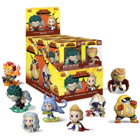 MY HERO ACADEMIA - Saison 1 & 2 - Vinyl Figures (BOX 12 Figurines) 