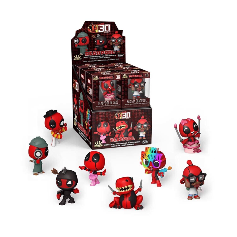 MARVEL - Deadpool - Vinyl Figures (BOX 12 Figurines) 
