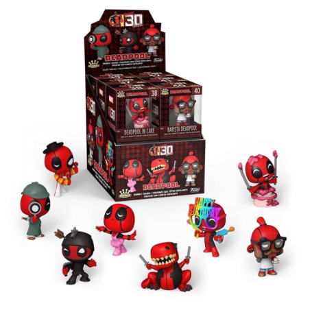 MARVEL - Deadpool - Vinyl Figures (BOX 12 Figurines) 