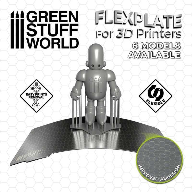 Plaques flexibles pour imprimantes 3D - 135x80mm