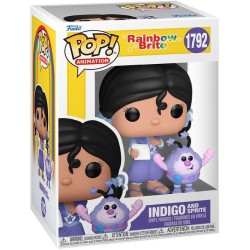 RAINBOW BRITE - POP & Buddy N° 1792 - Indigo Doll & Hammy 