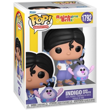 RAINBOW BRITE - POP & Buddy N° 1792 - Indigo Doll & Hammy 