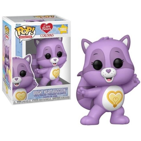 CARE BEAR COUSINS - POP Animation N° 1802 - Bright Heart Raccon 