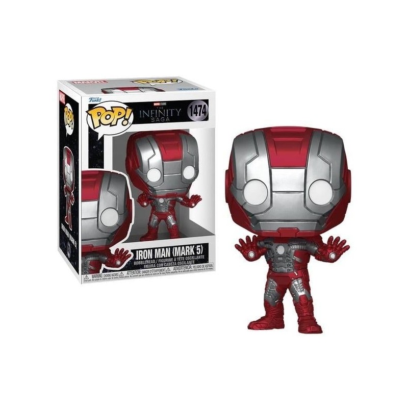 THE INFINITY SAGA - POP Marvel N° 1474 - Iron Man (Mark 5) 
