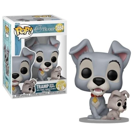 LA BELLE ET LE CLOCHARD - POP Disney N° 1554 - Clochard avec chiot 