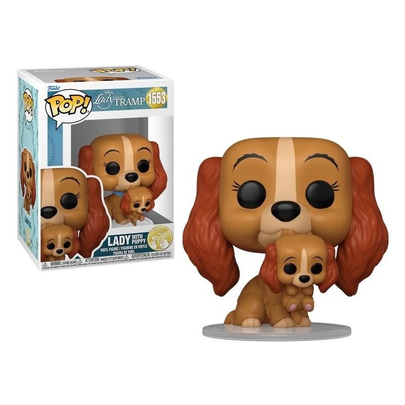 LA BELLE ET LE CLOCHARD - POP Disney N° 1553 - Lady avec chiot 