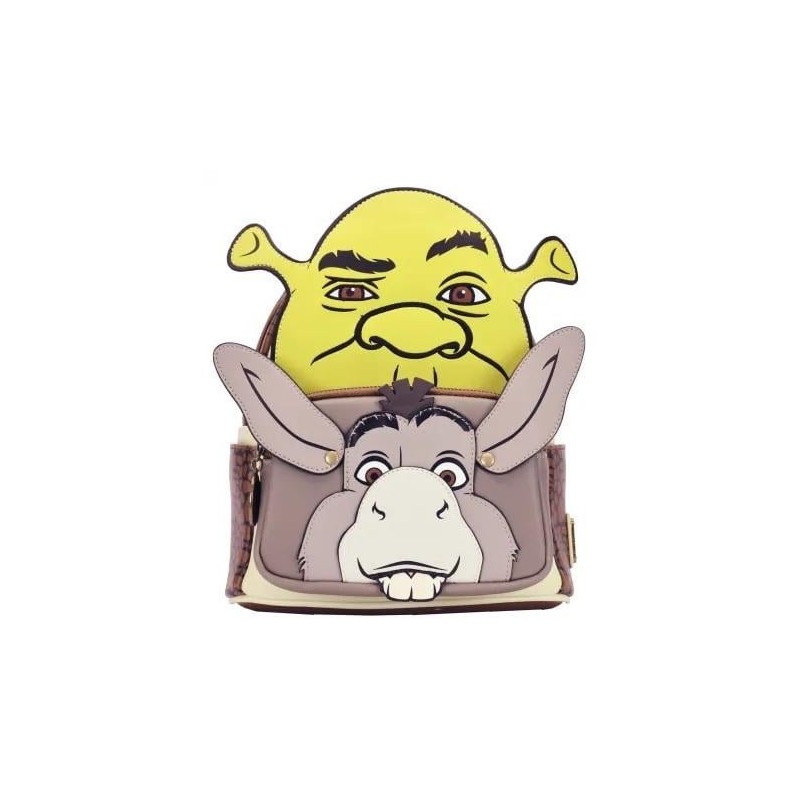 SHREK - Shrek & Ane - Mini Sac à Dos LoungeFly 