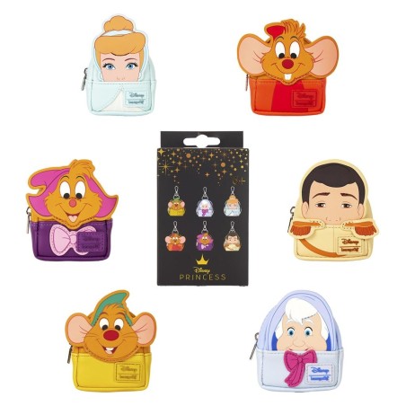 CENDRILLON -Funko Mistery Box Porte-Clé Mini Sac à dos -75 An. -12 pcs 