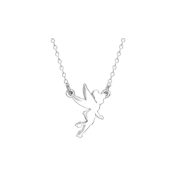 DISNEY - Fée Clochette - Collier en Argent Sterling 
