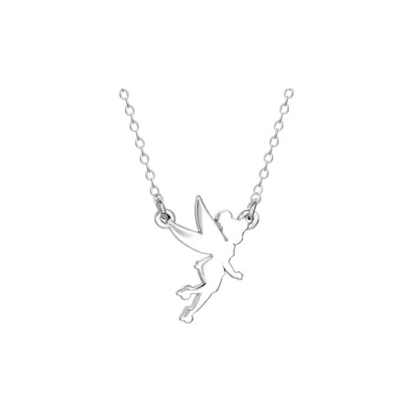 DISNEY - Fée Clochette - Collier en Argent Sterling 