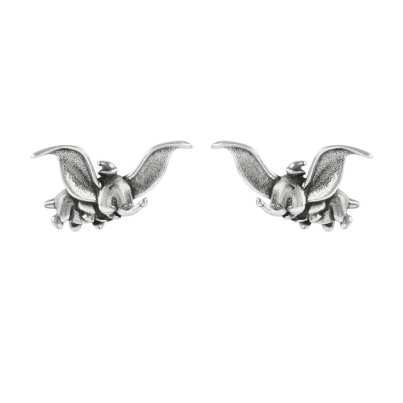 DISNEY - Dumbo - 1 Paire de Clous d'Oreilles en Argent 925 