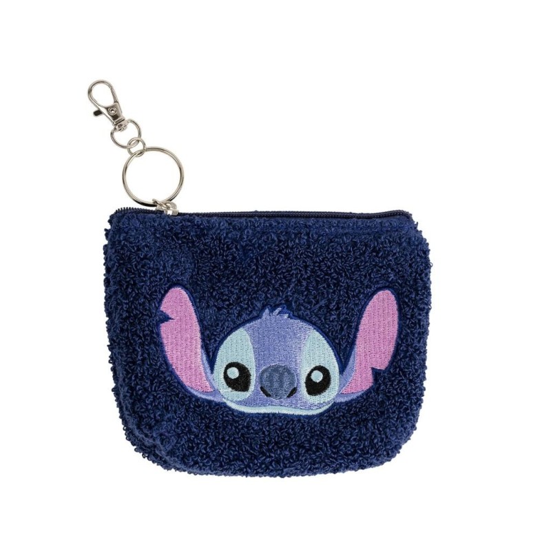 STITCH - Portemonnaie Porte-Clés Fourrure 