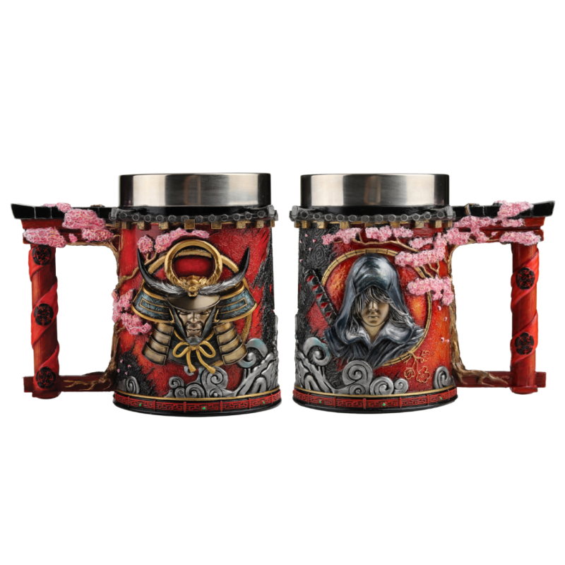 ASSASSIN'S CREED SHADOWS - Naoe et Yasuke - Chope 16.5cm 