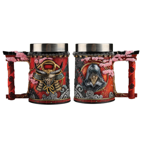 ASSASSIN'S CREED SHADOWS - Naoe et Yasuke - Chope 16.5cm 