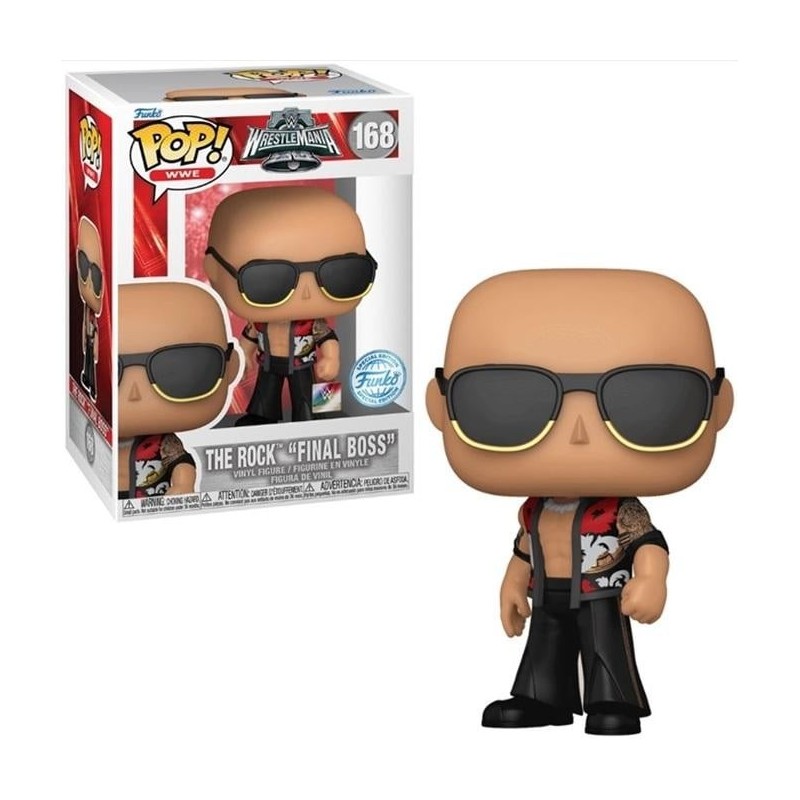 THE ROCK - POP WWE N° 168 - Final Boss (WrestleMania 40) 