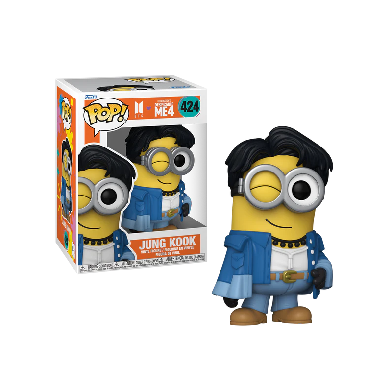 MINIONS X BTS - POP Rocks N° 424 - Jung Kook 