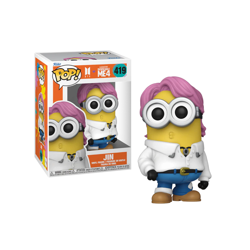 MINIONS X BTS - POP Rocks N° 419 - Jin 