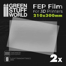 Film FEP 300x210mm (pack x2)