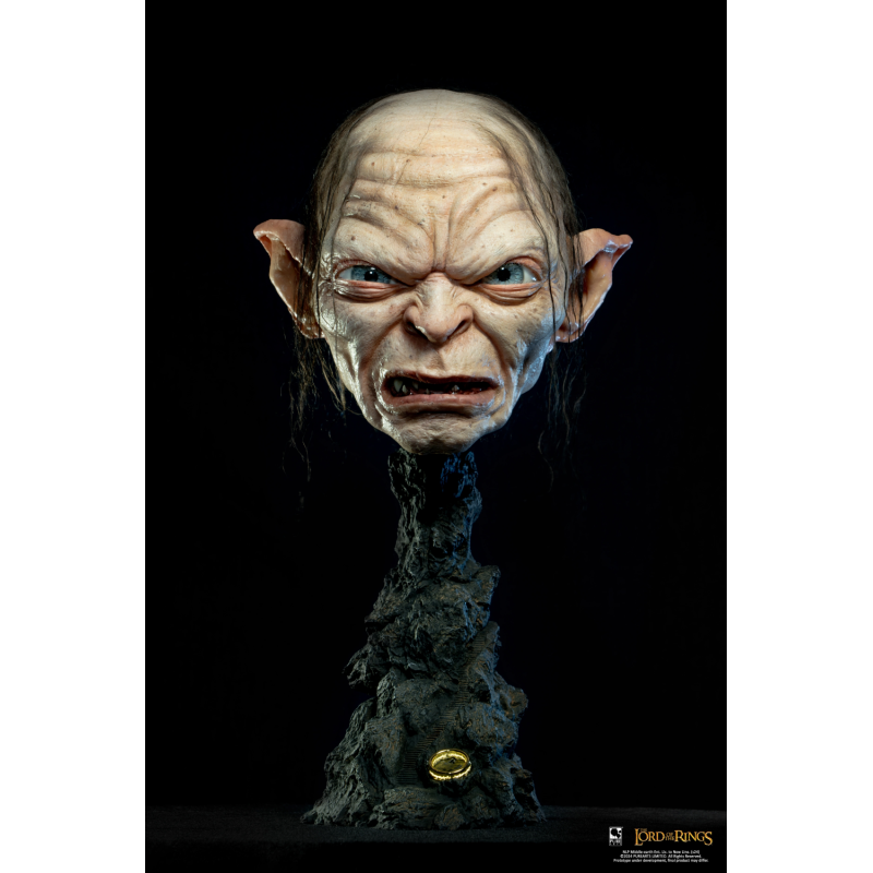 LE SEIGNEUR DES ANNEAUX - Gollum - Masque Scale Art 1/1 47cm 