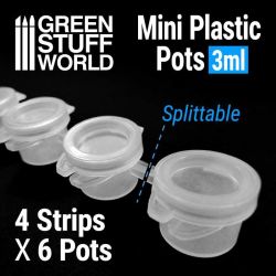 24x Pot de Melange Vides 3 ml 2