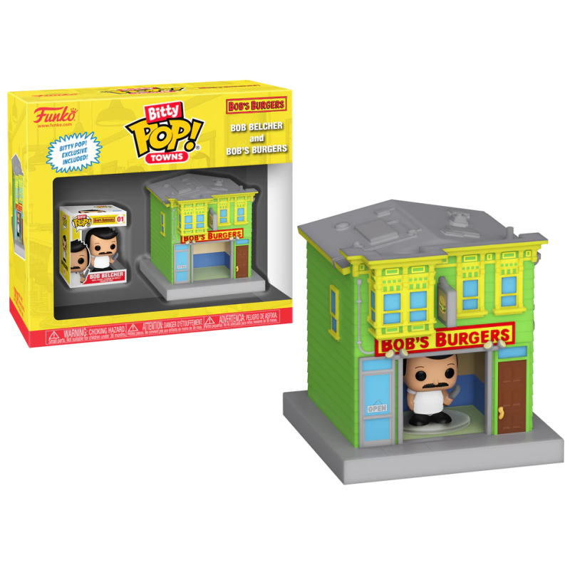 BOB'S BURGER - Bitty Pop Town - Bob Belcher et Bob's Burgers 