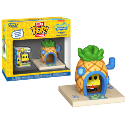 BOB L'EPONGE - Bitty Pop Town - Bob l'Ã©ponge et maison ananas 2
